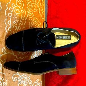 Stacy Adams Men’s Black suede shoes size 13